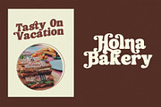 Silky Milky-Bold Retro Serif, a Serif Font by Violet Natural (Thumbnail 8 of 12)