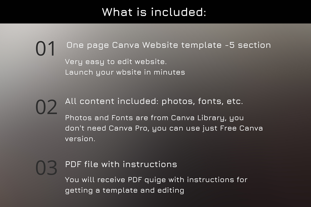 Yoga studio Canva website Template, a Websites & App Template by Amiraliya (Photo 2 of 5)