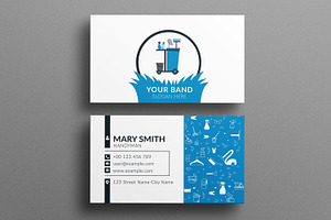 Cleaning Services Business Card