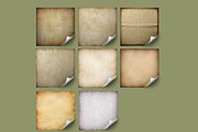 44 Old Paper Vintage Textures, a Background Graphic by UniqueMe (Thumbnail 6 of 14)