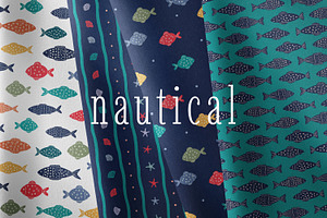 Nautical Fish Playful Collection