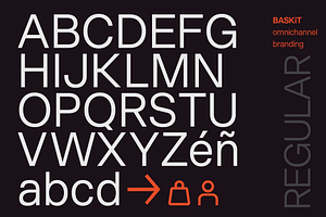 BASKiT Commerce Branding Font