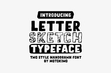 Letter Sketch - Hand Drawn Typeface
