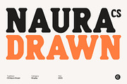 CS Naura Drawn, a Serif Font by Craft Supply Co. (Thumbnail 1 of 8)