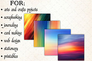 Rainbow Blur Backgrounds, a Pattern Graphic by Libby Wishes (Thumbnail 3 of 5)