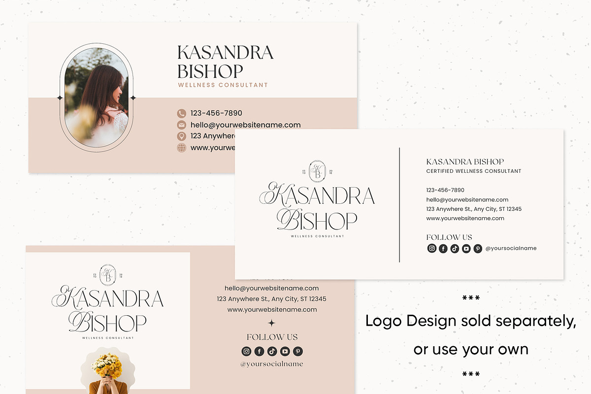 3 Email Signature Canva Template Set, an Email Template by Summit Avenue (Photo 3 of 5)