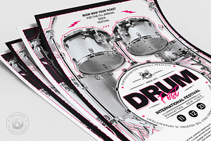 Drum Fest Flyer Template