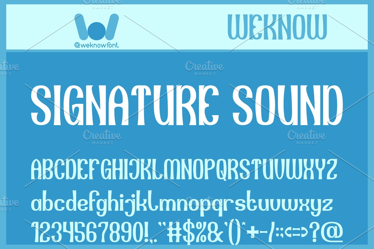 Soul Power font, a Font by weknow (Photo 3 of 8)