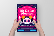 Dia De Los Muertos Flyer, a Flyer Template by Annora Studio (Thumbnail 3 of 6)