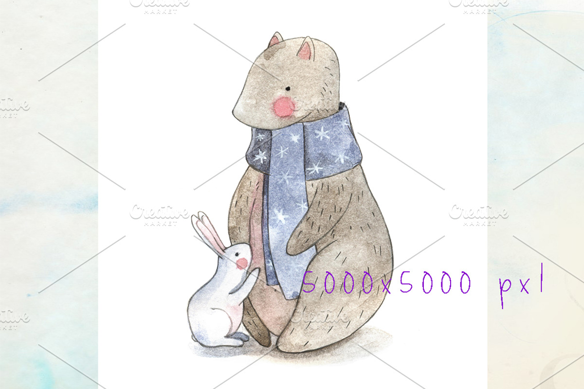 Best friends forever, an Animal Illustration by Vavavka (Photo 5 of 10)
