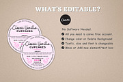 Cottage Food Label, Home Baked Label, a Stationery Template by Coral Beauty (Thumbnail 2 of 5)