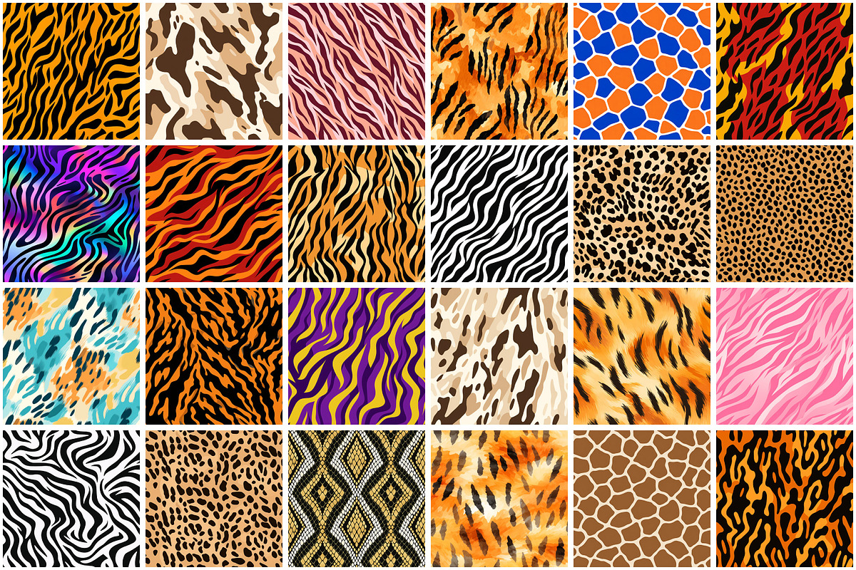 Animals Skin Pattern, a Pattern Graphic by Forhadx5 (Photo 6 of 19)