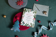 Editable Christmas Party Invitation, an Invitation Template by ForeverPrint (Thumbnail 3 of 9)