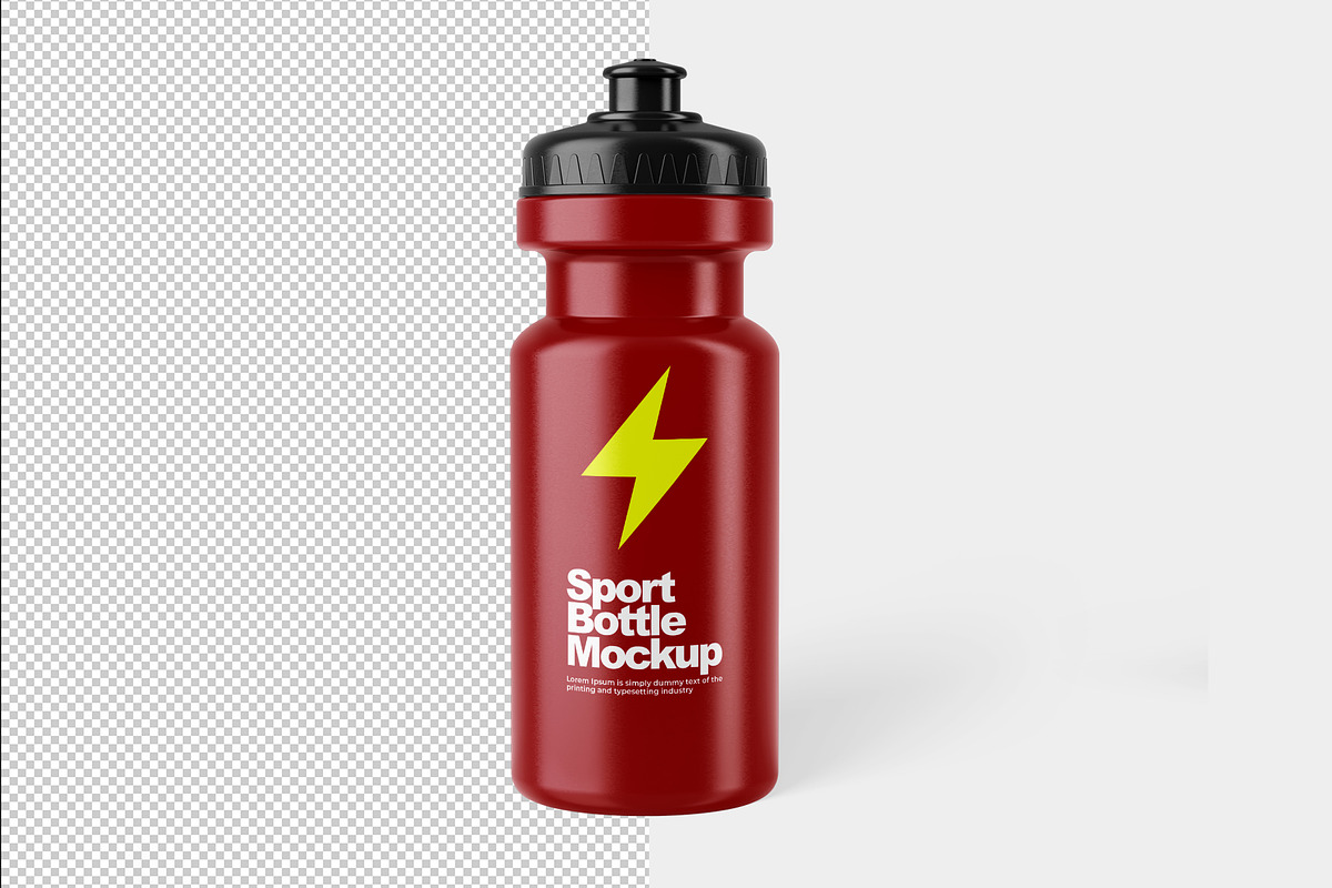 Sport Bottles Mockup, a Product Mockup by AlkStudio (Photo 9 of 14)