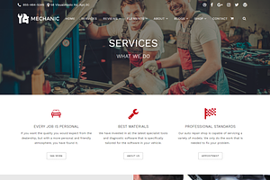 Mechanic - Auto & Car Repair Theme