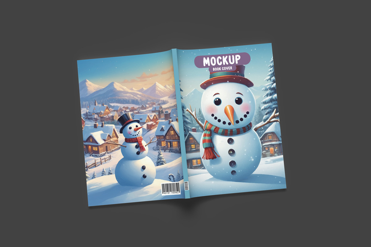 7 x 10 Inch Book Cover Mockup, a Books & Magazine Mockup by Rami's Mockups (Photo 5 of 9)