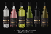 Wine Bottle Mockup, an Advertising Mockup by HexenDesigns (Thumbnail 6 of 13)