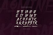 Aomine Kensai | Japanese Solid Brush, a Handwritten Font by Denustudios (Thumbnail 11 of 12)