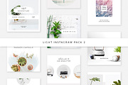 Light Instagram Pack 2, a Social Media Template by Swiss_cube (Thumbnail 1 of 5)
