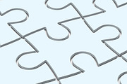 3D Puzzled Mock-Up 04, a Social Media Template by Graphicsworld125 (Thumbnail 2 of 4)