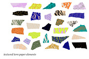 COLLAGE: patterns & cutout elements, an Object Graphic by Lena Nikolaeva (Thumbnail 4 of 15)