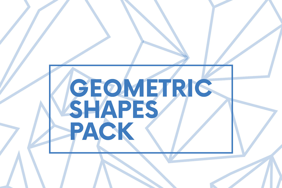 Geometric Shapes Pack, an Object Graphic by Rodney Truitt Jr (Photo 1 of 2)