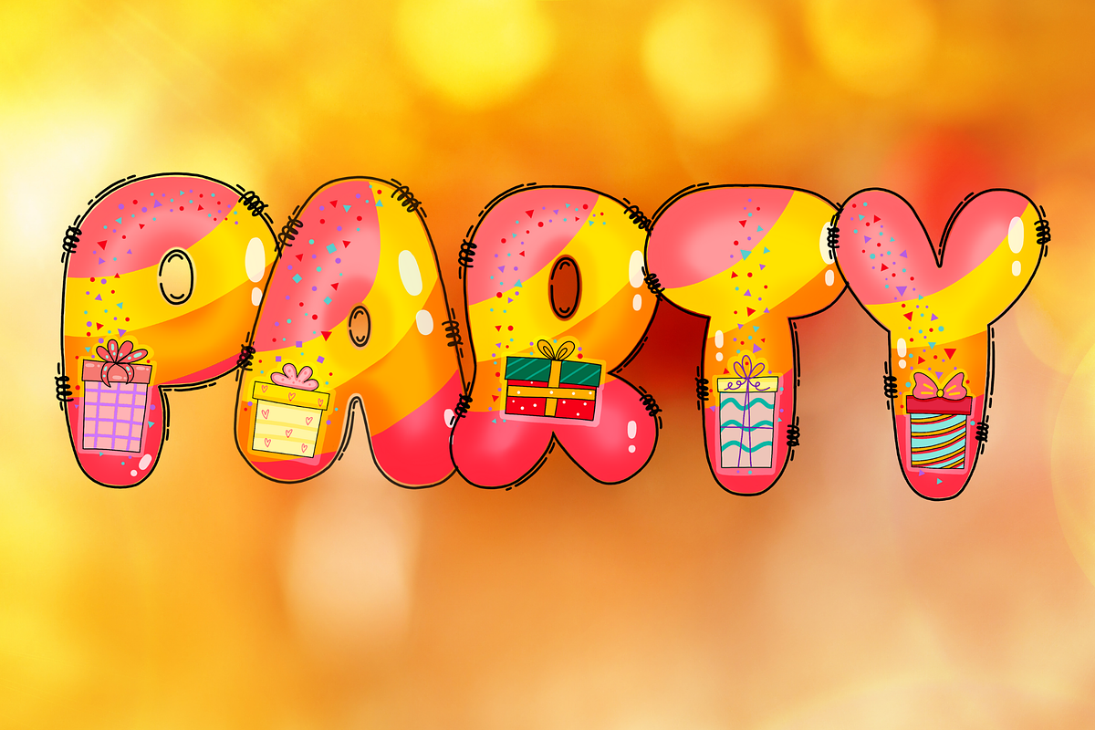 New year-PNG fonts, a Symbol Font by It me digital art (Photo 6 of 9)
