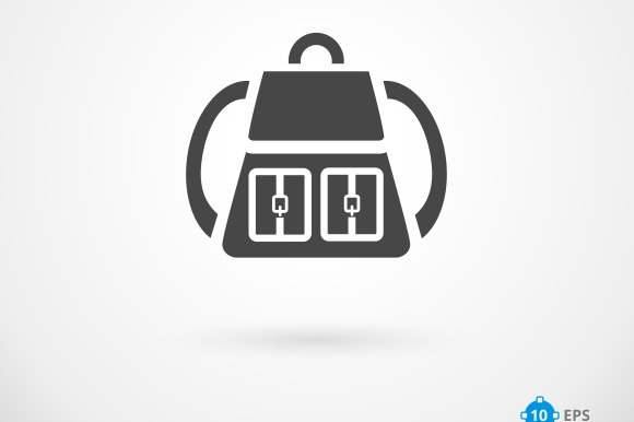 Vector Backpack Icon