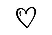 Hand Drawn Heart Doodle Vector Bundl, an Illustration by Creativeshirt (Thumbnail 39 of 48)
