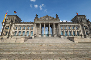 Reichstag in Berlin, a Photo by WorldOfPhotos