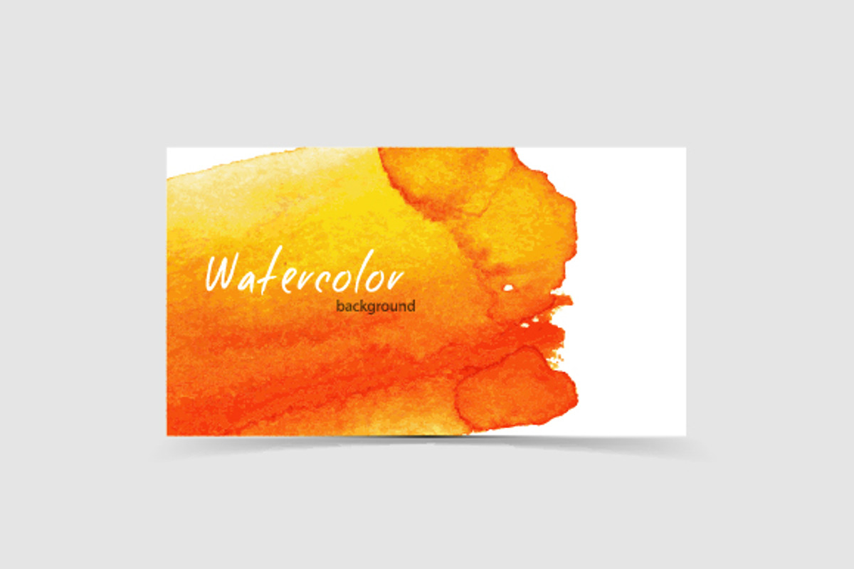 Watercolor cards preview 2