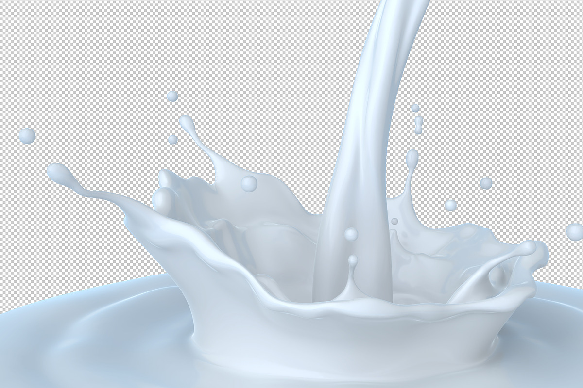 Pouring Milk, a Food Illustration by iLexx (Photo 2 of 4)