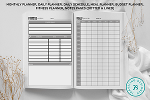 PLANNER SET - 3 COLOR THEMES