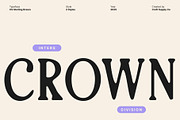 CS Sterling Drawn, a Serif Font by Craft Supply Co. (Thumbnail 2 of 8)