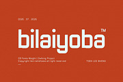 Bilaiyoba, a Font by OWL KING (Thumbnail 1 of 7)