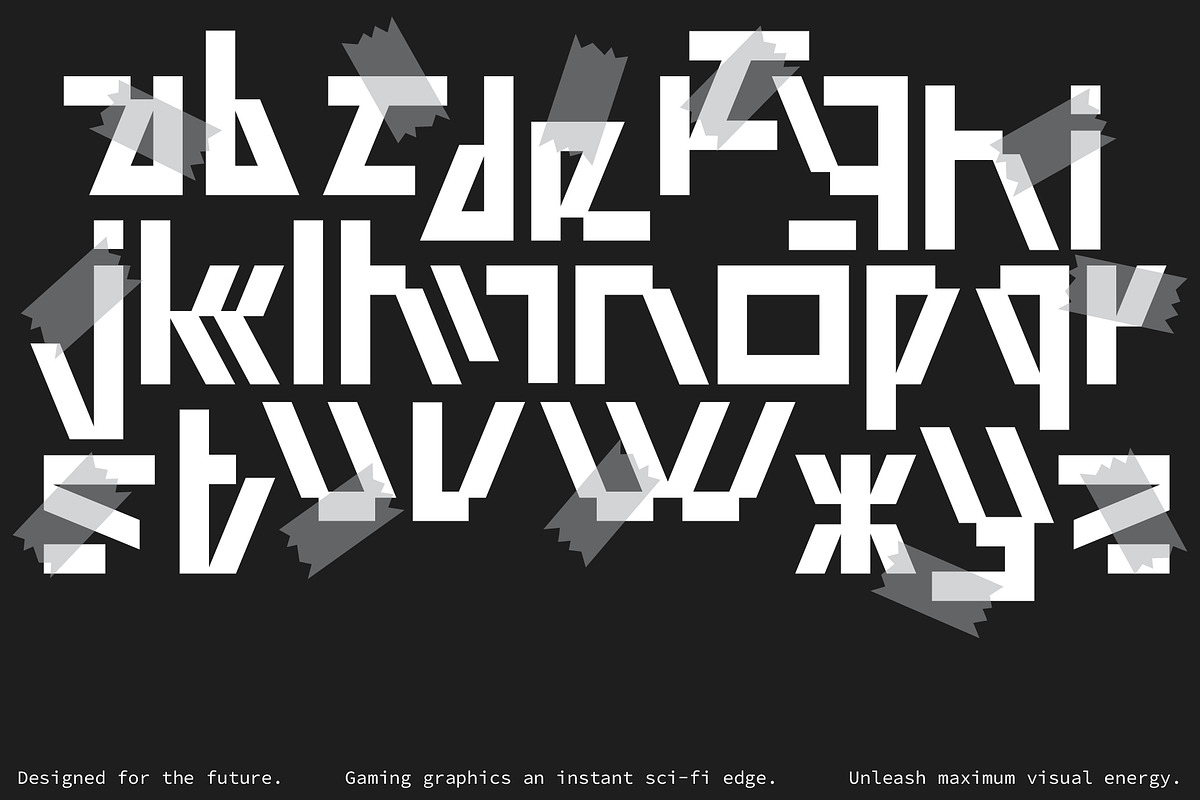 Kalcer Cremind – Streetwear Font, a Symbol Font by Erifqizefont (Photo 5 of 8)