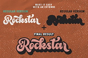 The Sticky Line - Retro Font, a Script Font by Suza Studio (Thumbnail 3 of 11)