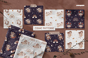 Baby Zodiac Signs, Clipart, Patterns, an Animal Illustration by Ejevyaka (Thumbnail 8 of 12)