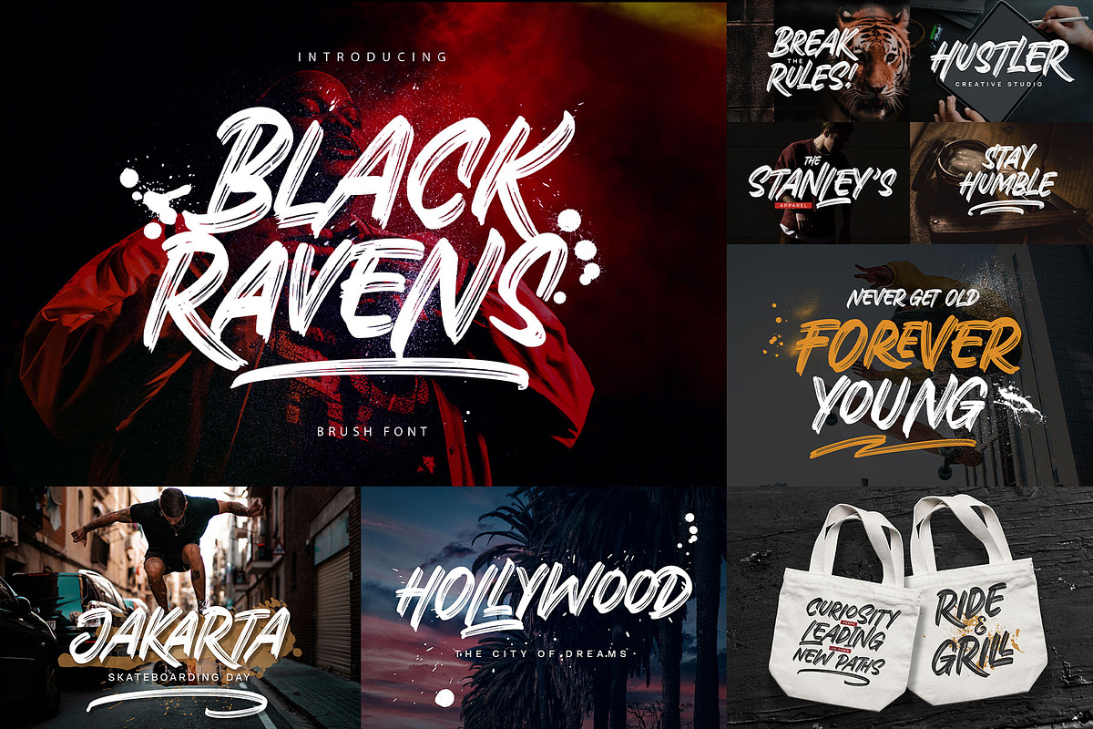 Freestyle Brush Font Bundle, a Handwritten Font by Arterfak Project (Photo 2 of 15)