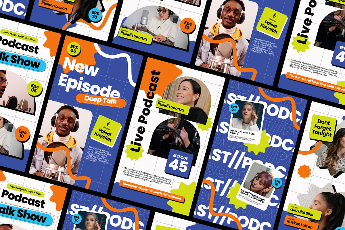 Podcast Talkshow Reel Story
