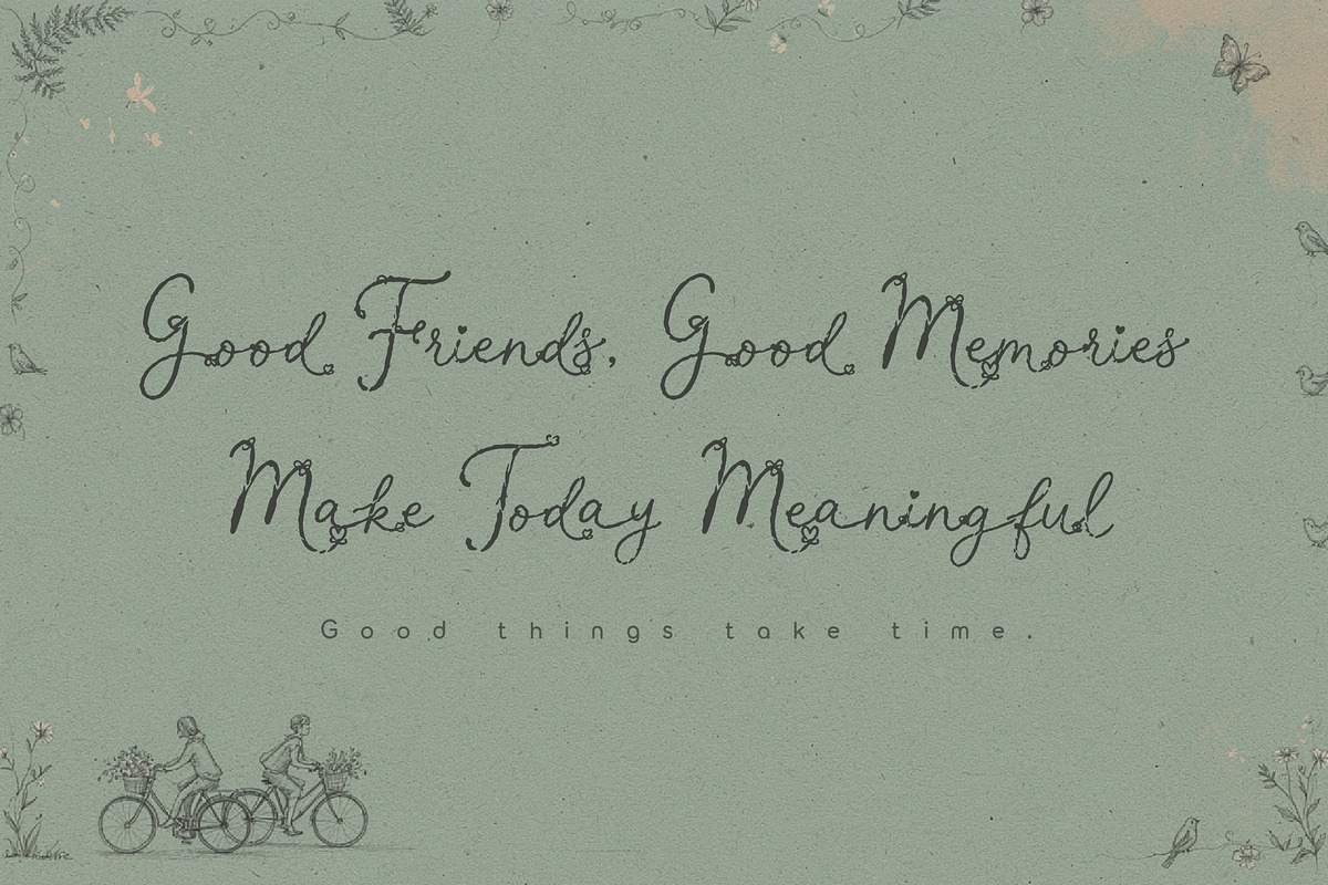 Adorie Halfo - Rustic Simple Script, a Script Font by HypeWorksCo (Photo 13 of 15)