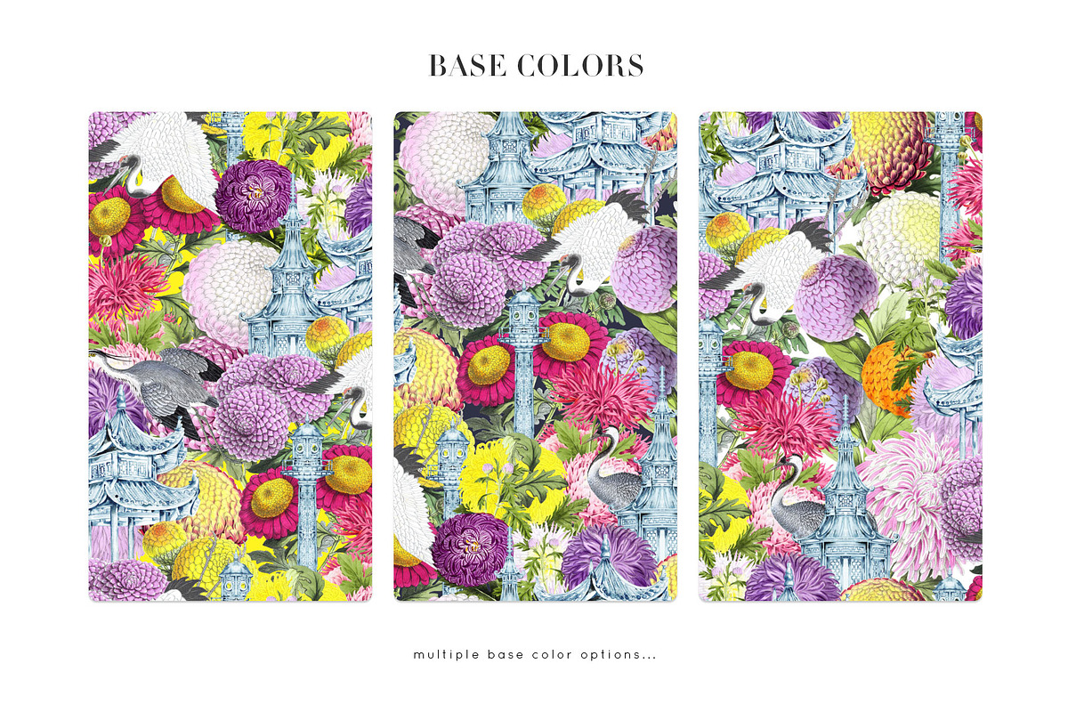 Saigon, Modern Oriental prints!, a Pattern Graphic by TSTUDIO