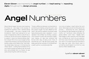Eleven Eleven Modern Geometric Sans, a Sans Serif Font by Blanc Salváge (Thumbnail 5 of 9)