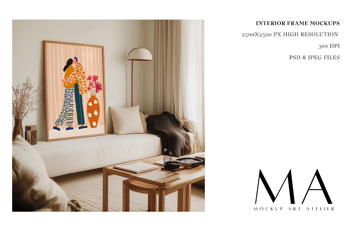 600 Frame Mockup Mega Bundle, a Household Mockup by Mockup Art Atelier (Photo 16 of 21)