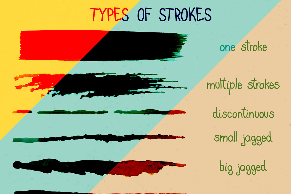 Vector Paint Brushes preview 3
