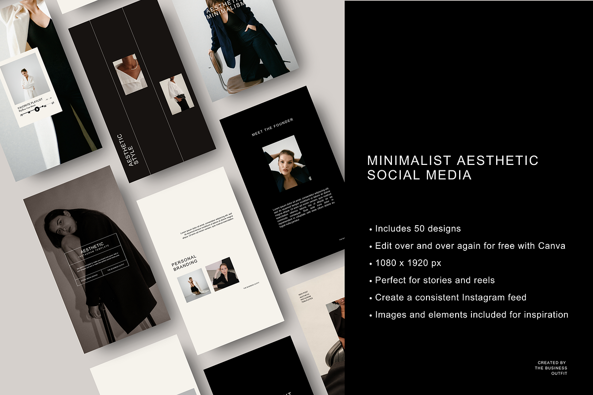 Minimal Instagram Stories - Canva, a Social Media Template by thebusinessoutfit (Photo 3 of 16)