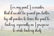 Wednesday | Script Font, a Handwritten Font by Scratchones (Thumbnail 6 of 9)