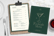 Christmas Cocktail Menu Template, a Flyer Template by BrandPacks (Thumbnail 5 of 5)