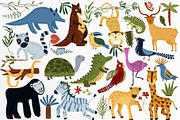 Jungle Animals collection, an Animal Illustration by Usis (Thumbnail 5 of 20)