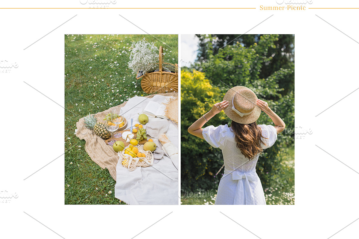 Summer Picnic | 24 Styled Photos, a Person Photo by Nina Stock Photos (Photo 2 of 12)